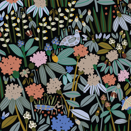 Yesterday from Hidden Thicket by Leah Duncan For Cloud9 Fabrics (Due May)