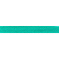 Light Turquoise Knit/tricot Binding Single Fold 95% Cotton/5% Lycra - 20mm X 25m