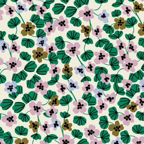 Nasturtium from Hidden Thicket by Leah Duncan For Cloud9 Fabrics (Due May)