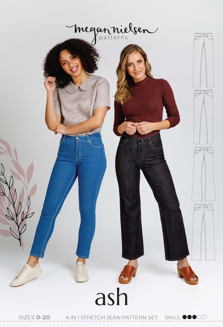 Ash Jeans Pattern By Megan Nielsen (Due Apr)
