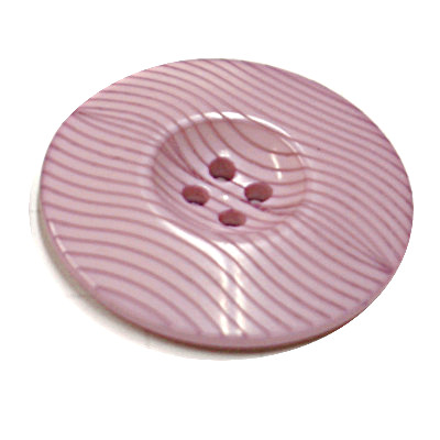 Acrylic Button 4 Hole Ridged 34mm Lilac