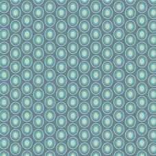 Vintage Blue From Oval Elements By AGF Studio