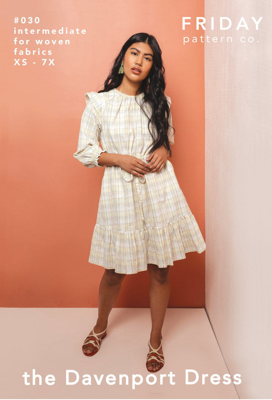 The Davenport Dress Pattern By Friday Pattern Company (Due May)
