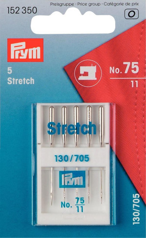Prym Sewing Machine Needles Stretch 75/11 5 Needles