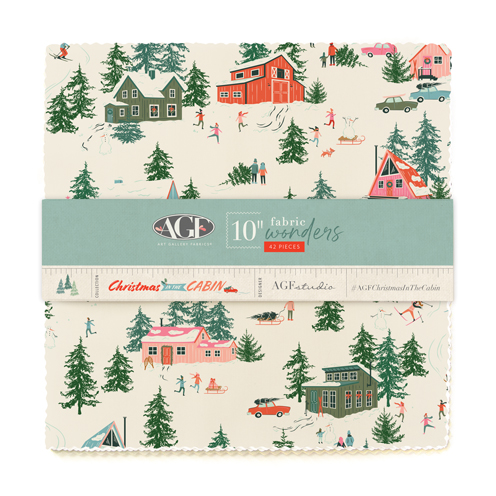 10in Fabric Wonders from Christmas in the Cabin by AGF Studio for AGF (Due Jul)