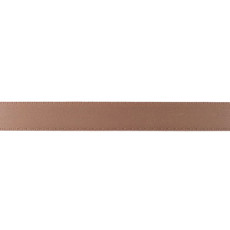 Taupe Double Faced Satin Ribbon - 16mm X 25m