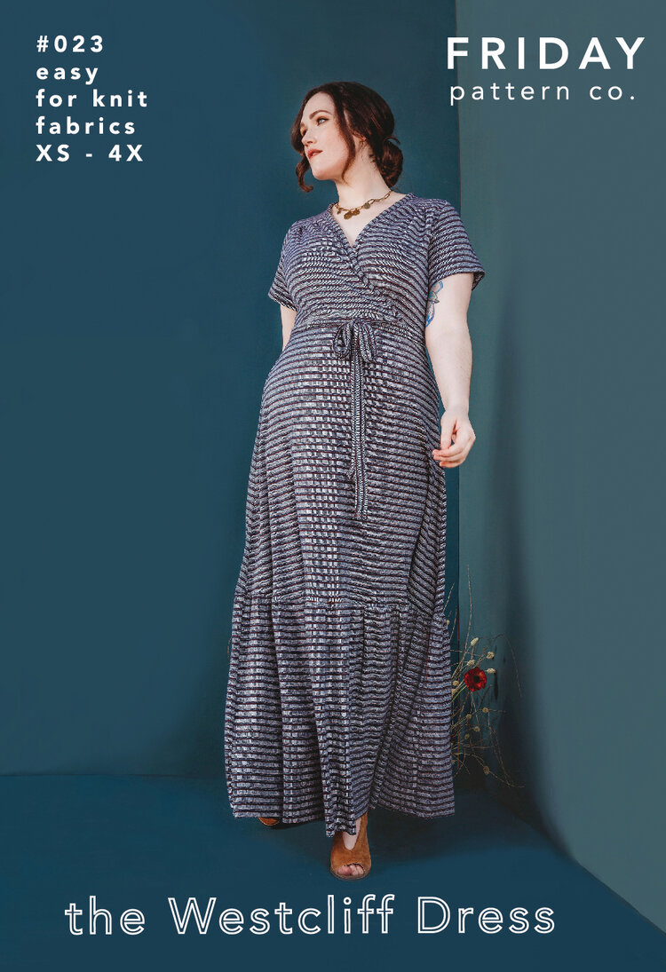 Westcliff Dress Pattern by Friday Pattern Company &#8987;