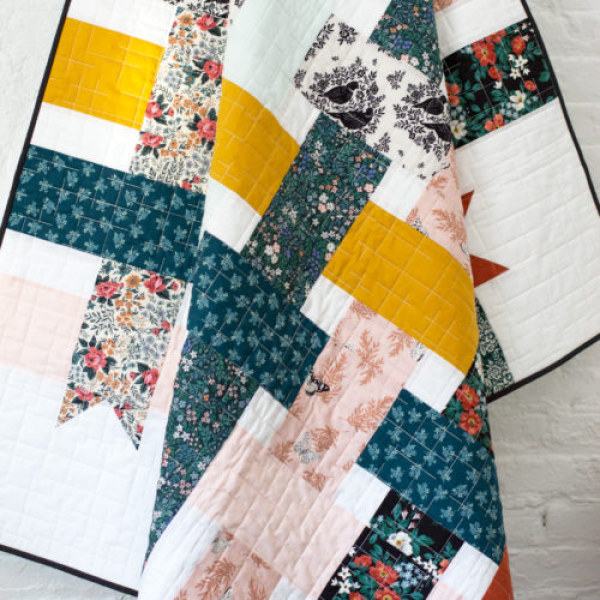 Quilt Pattern using various fabrics from the range 