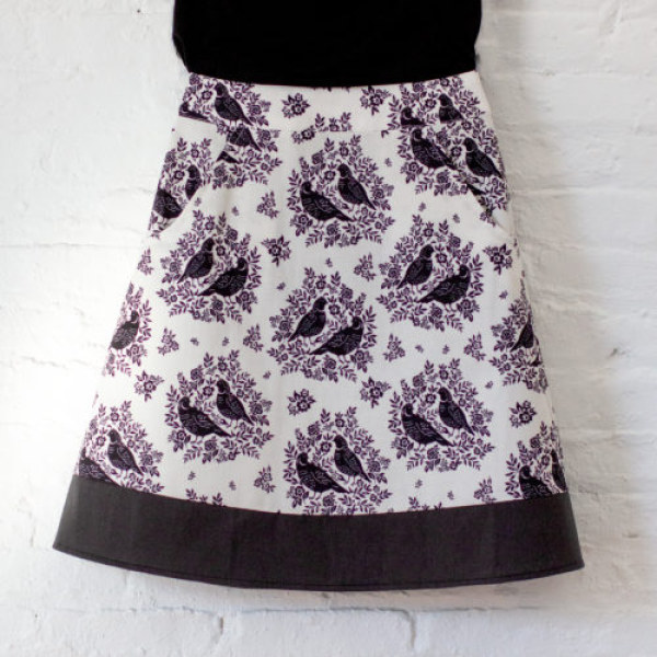 Skirt made using Quail Lane from the range