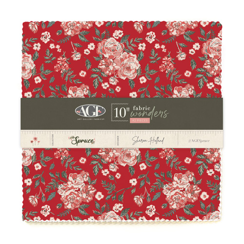 10in Fabric Wonders from Spruce by Sharon Holland for AGF (Avail May)
