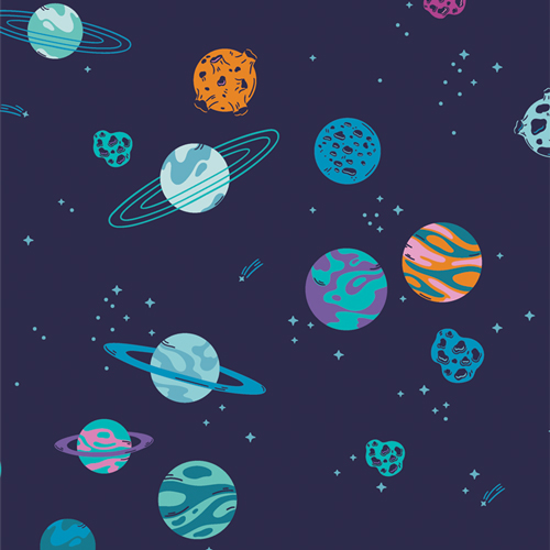 Planetary Parade Fun in Flannel from Rocket Science by AGF Studio for AGF (Avail Jan)