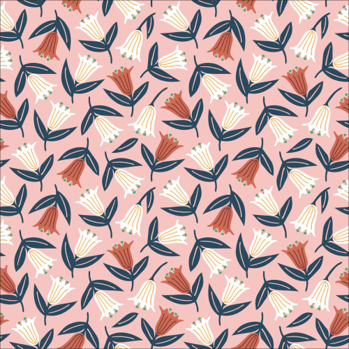 Lilies Pink from Jungle Dreams by Beck NG