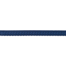 Dark Blue Foldover Scalloped Edge Elastic - 12mm X 25m