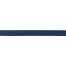 Dark Blue Foldover Scalloped Edge Elastic - 12mm X 25m