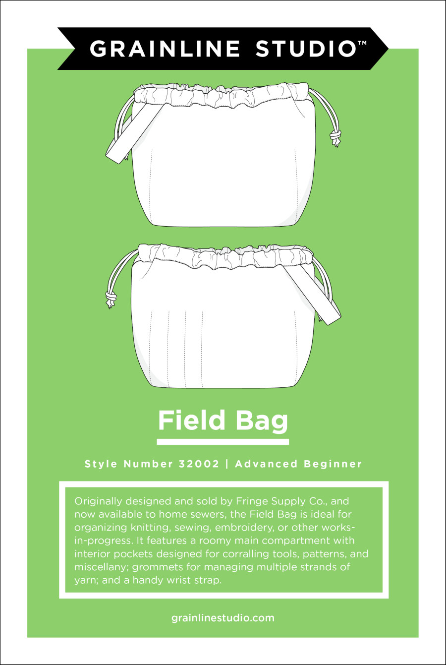 Field Bag Pattern By Grainline Studio (Due Jan)