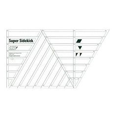 Super Sidekick Ruler - 8.5in X 15.25in