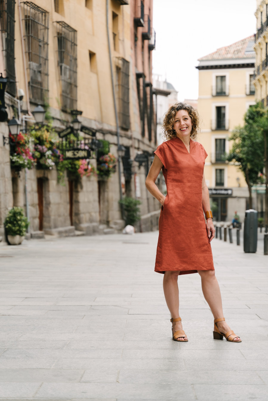 Fira Dress & Top Pattern by Liesl + Co (Avail Mar)