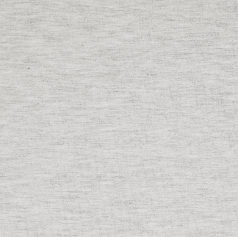 Light Grey Melange Cotton Jersey by Modelo Fabrics