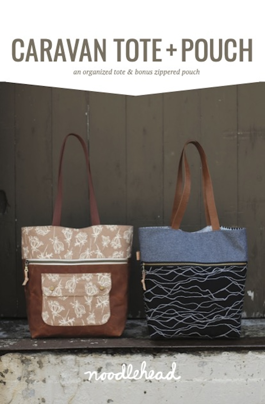 Caravan Tote/pouch Pattern by Noodlehead