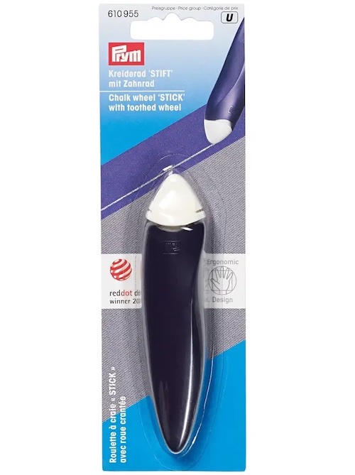 Prym Chalk Wheel Stick White Ergonomic