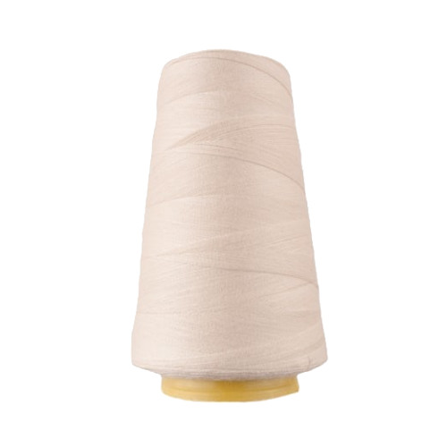 Hantex Overlocker Thread - Ecru - 100% Polyester 3000 Yrds (2700+m)