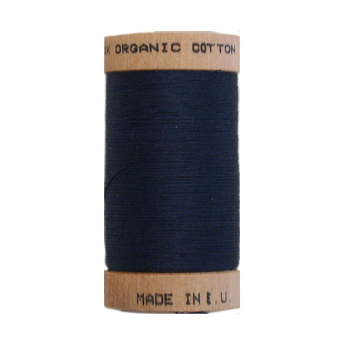 Scanfil Organic Thread 100 Metre Spool - Denim Blue