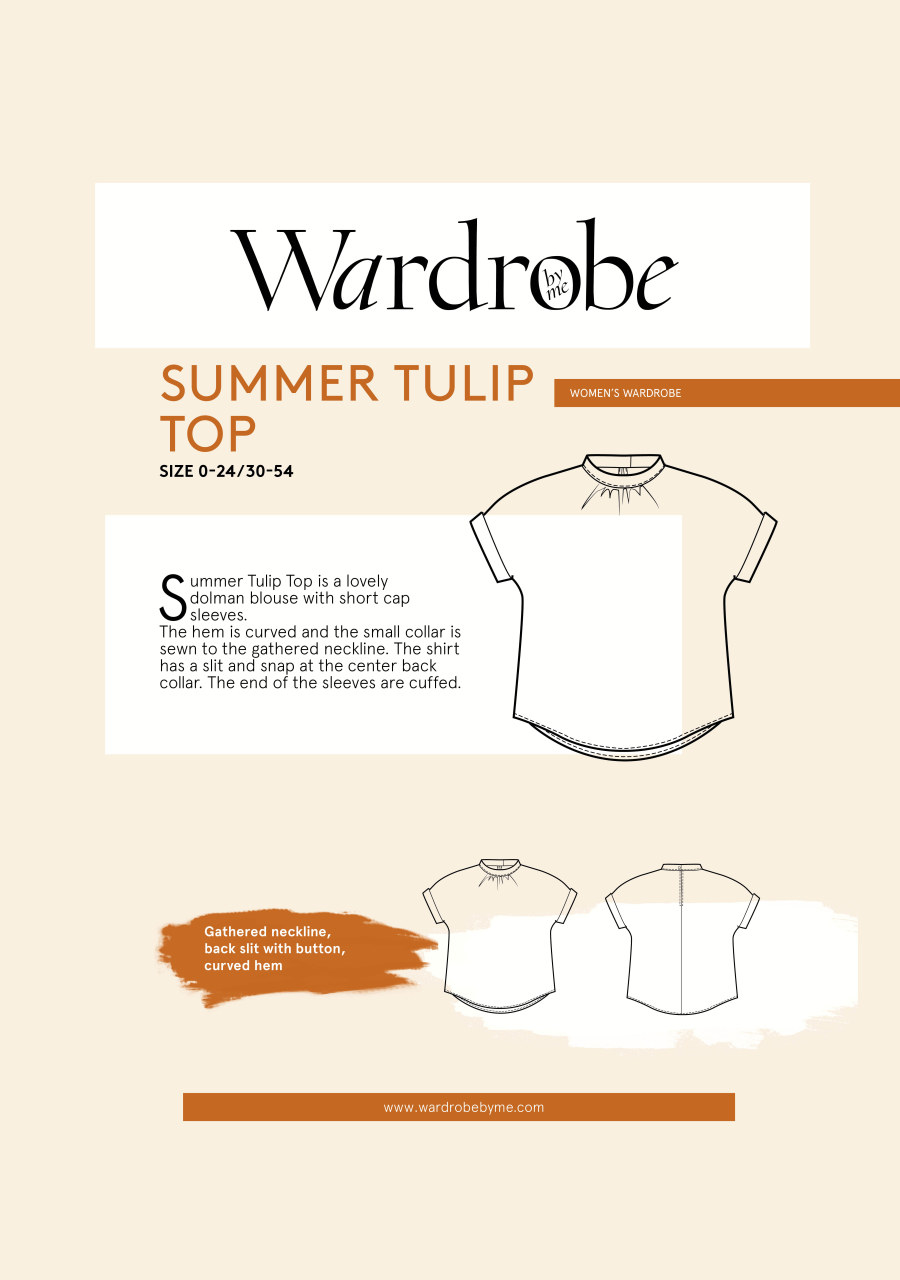 Summer Tulip Top Pattern By Wardrobe By Me
