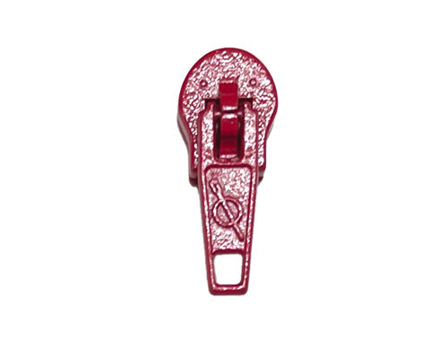 Deep Red Standard #3 Pinlock Zipper Pull Bulk