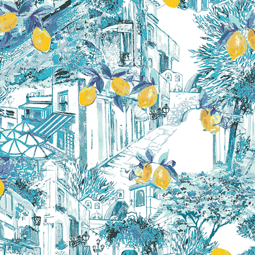 Capri Toile from Capri by Katarina Roccella in Rayon for AGF