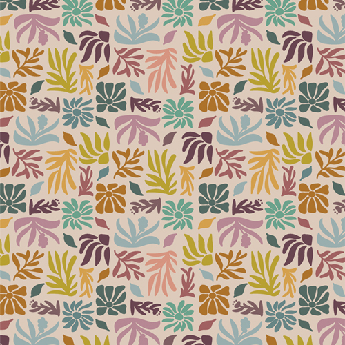 Botanical Tiles from GeoBloom by Brooke Shankland for AGF Sewcial Bee Collective for AGF (Avail Oct)