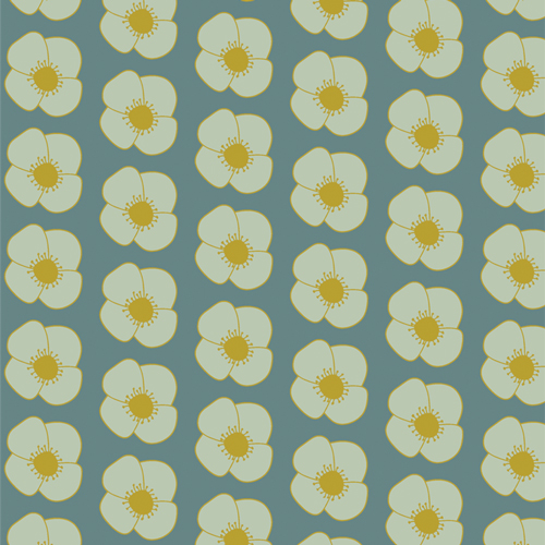 Joyful Poppies from GeoBloom by Brooke Shankland for AGF Sewcial Bee Collective for AGF (Avail Oct)
