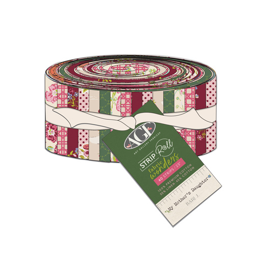 Strip Roll Fabric Wonders from My Mothers Daughter by Bari J. for AGF