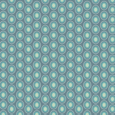 Vintage Blue From Oval Elements By AGF Studio