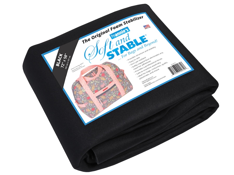 Soft And Stable Foam Stabiliser 72in (183cm) X 58in (147cm) Black (SS1072)