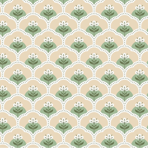 Rosie Tan From Vintage Charm By Popeia Herzog For Cloud9 Fabrics (Avail Mar)
