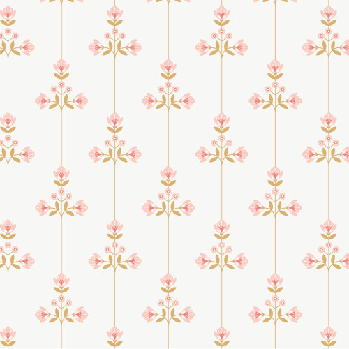 Vivienne Pink From Vintage Charm By Popeia Herzog For Cloud9 Fabrics (Avail Mar)