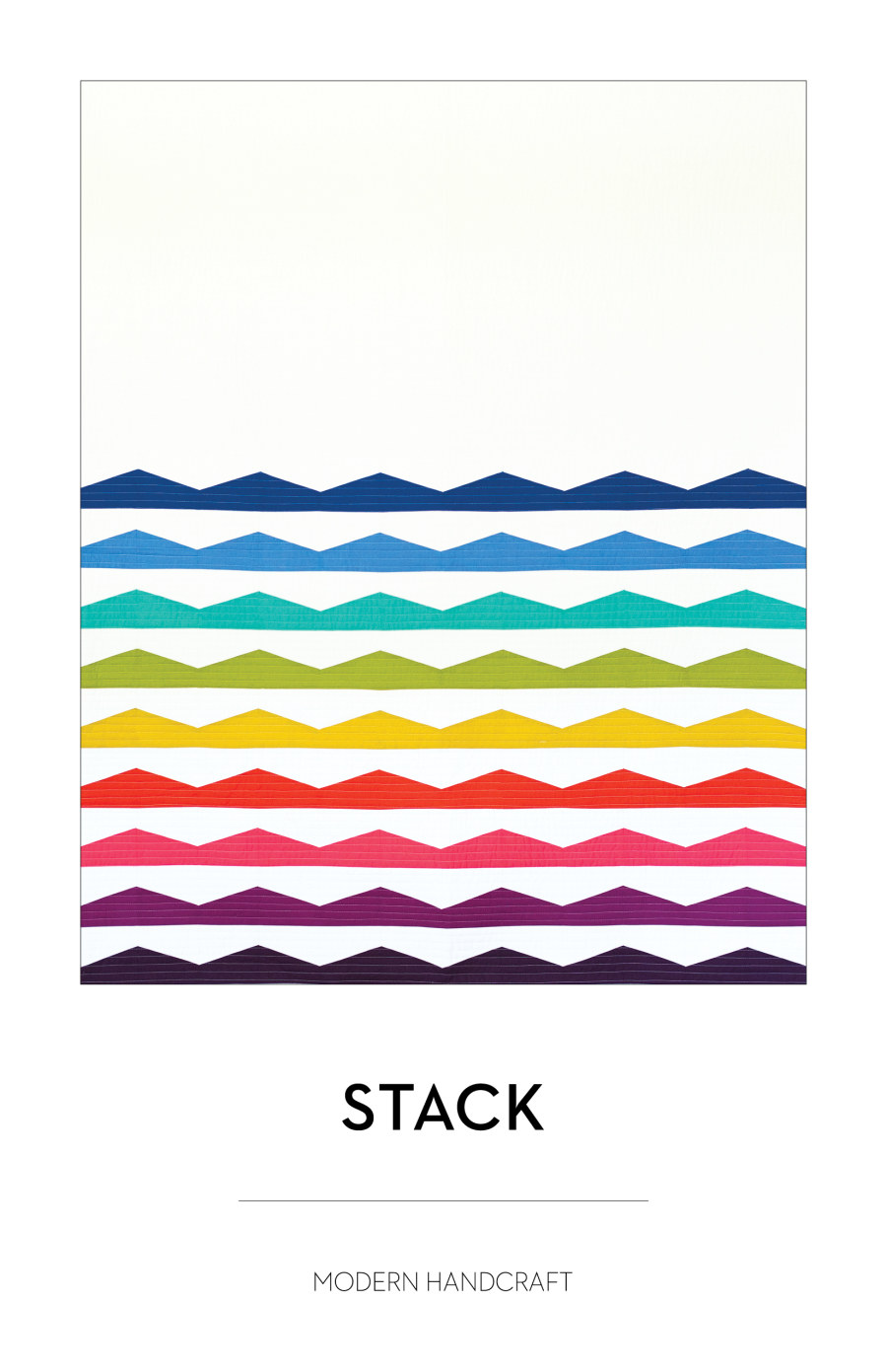 Stack Quilt Pattern by Modern Handcraft