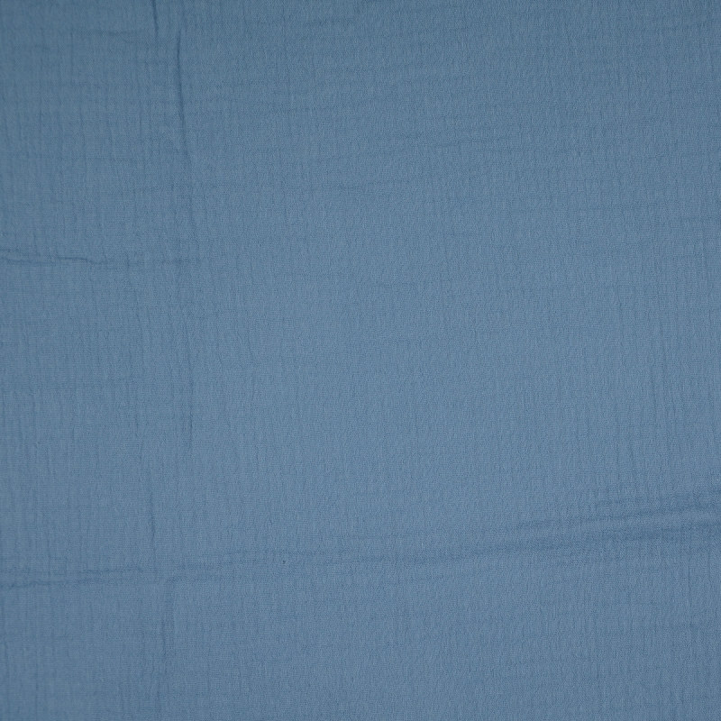 Denim Blue Double Gauze from Sakata by Modelo Fabrics