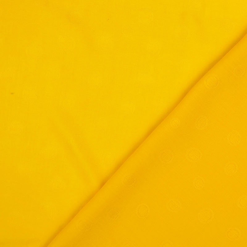 Salou Yellow Spot Jacquard Rayon Fabric