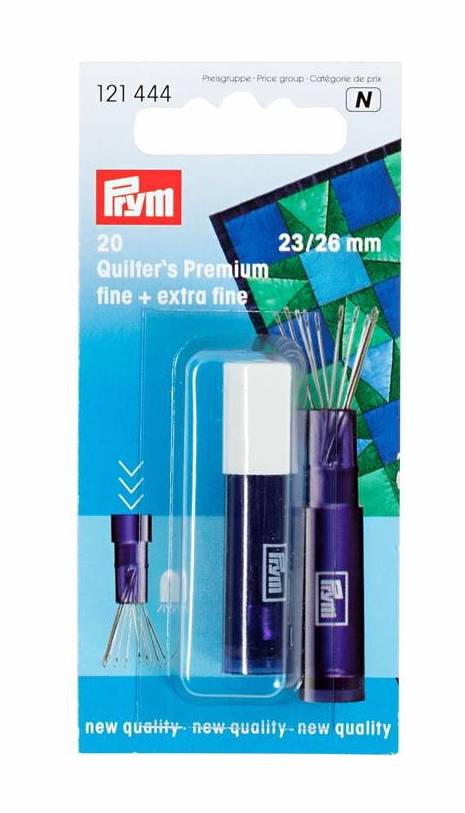 Prym Quilting Needles EF 26 x 0.53mm