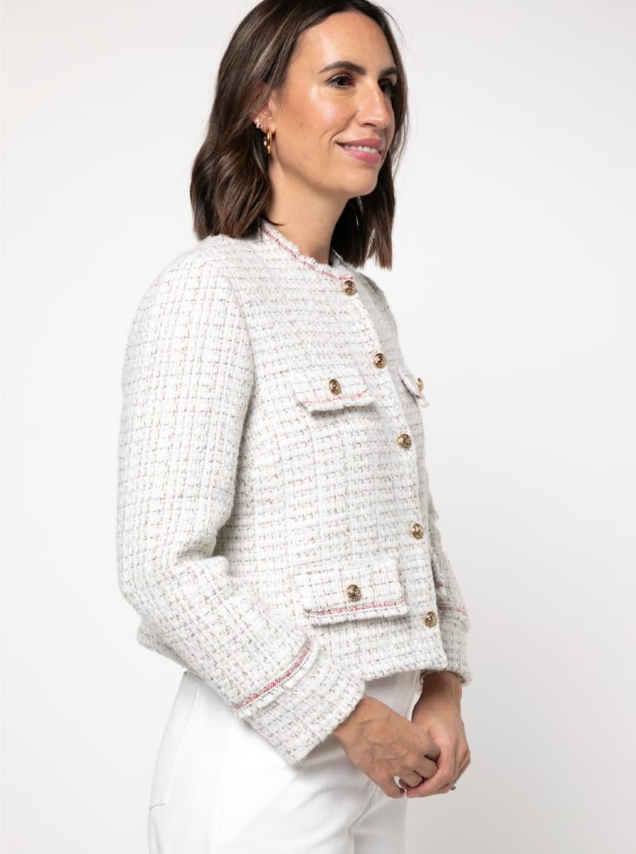 Delphine Woven Jacket Pattern Size 18-30 By Style Arc