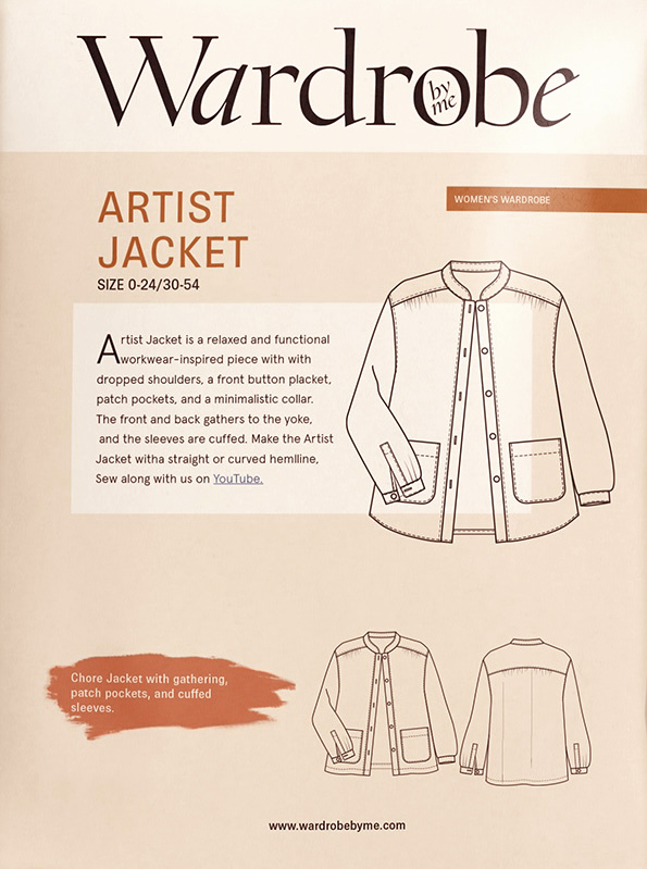 Artist Jacket Pattern By Wardrobe By Me