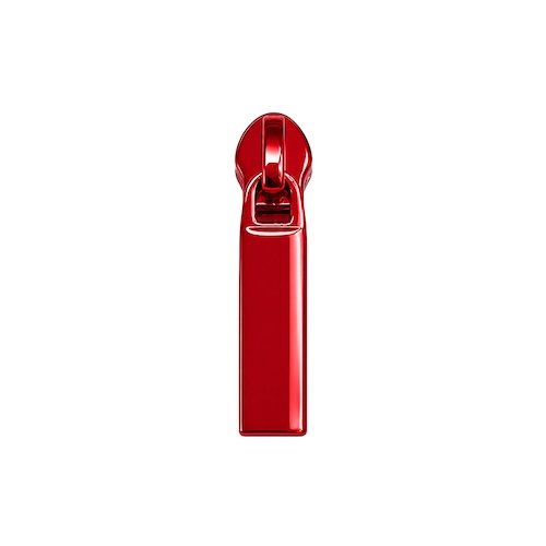 Red Solid Heavy Duty #5 Zip Pull Bulk