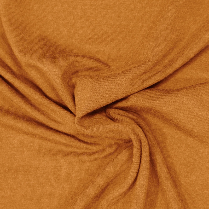 Old Gold Heathered Viscose Jersey from Milano by Modelo Fabrics