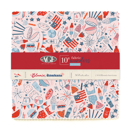 10in Fabric Wonders from Bloomin Americana by AGF Studio for AGF (Avail Jan)