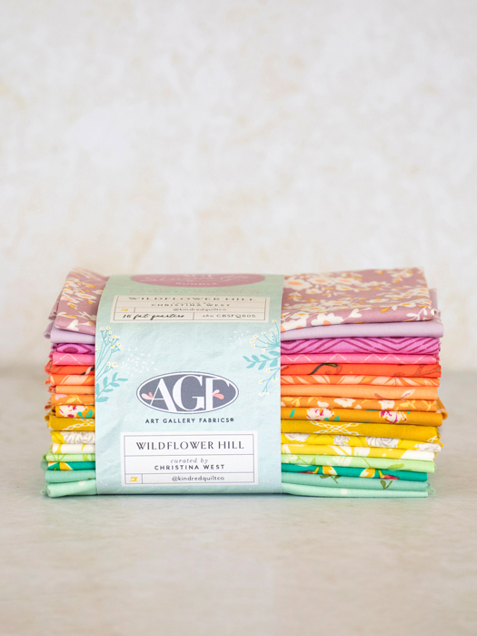 Wildflower Hill 16 Fat Qtr Pack Curated by Christina West for AGF (Due Dec)