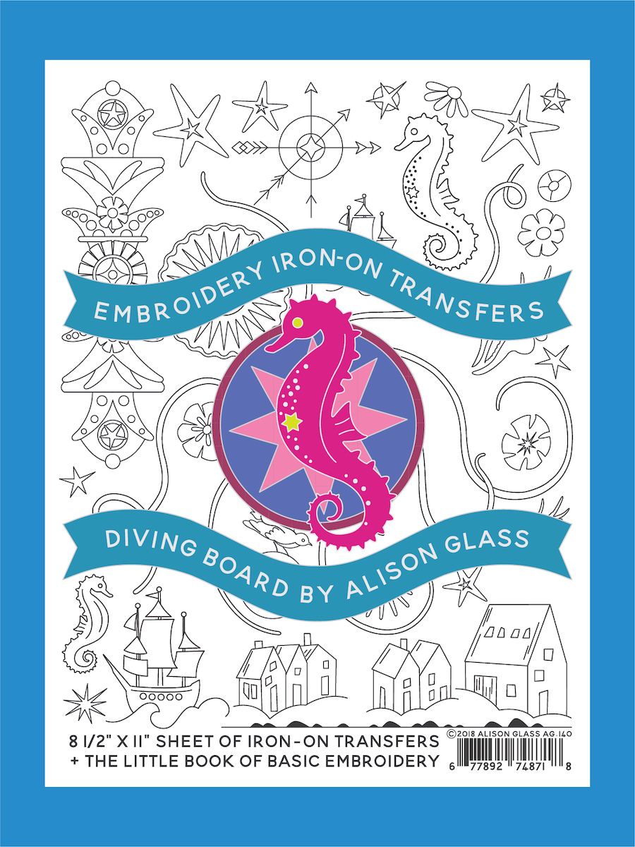 Diving Board Embroidery Pattern By Alison Glass