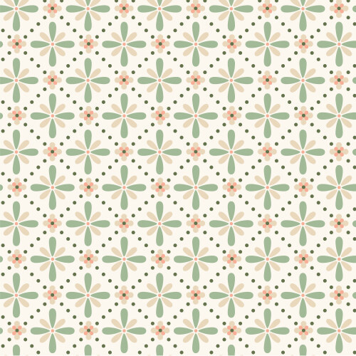 Tea Time From Vintage Charm By Popeia Herzog For Cloud9 Fabrics (Avail Mar)