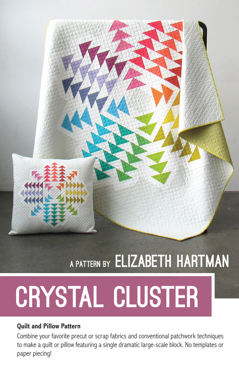 Crystal Cluster Quilt Pattern By Elizabeth Hartman