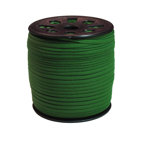 Dark Green Narrow Banded Elastic - 4mm x 92m